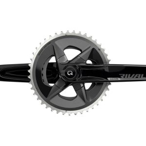 SRAM Rival AXS Wide Power Meter Crankset (Black) (2 x 12 Speed) (DUB Spindle) (... - 00.3018.295.001