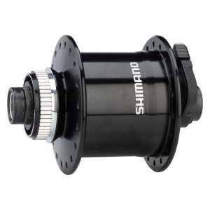 Shimano DH-UR705-3D Dynamo Front Disc Hub (Black) (Centerlock) (12 x 100mm) (36H) - EDHUR7053DAGL