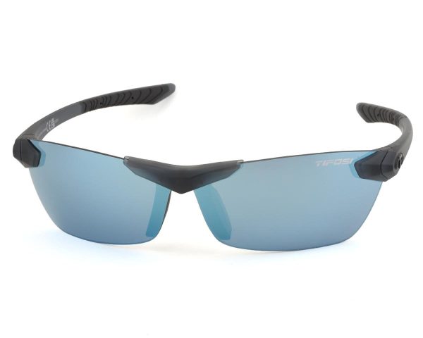 Tifosi Seek 2.0 Sunglasses (Satin Vapor) (Smoke Bright Blue Lens) - 1780402881