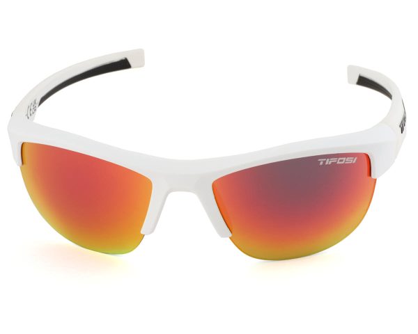 Tifosi Strikeout Youth Sunglasses (Matte White) (Smoke Red Lens) - 1740401278