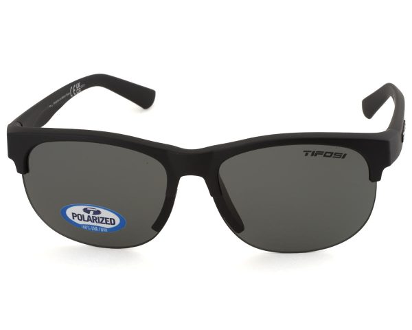 Tifosi Swank SL Sunglasses (Black) (Smoke Polarized Lens) - 1570510551