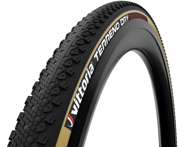 Vittoria Terreno Dry TLR Tubeless Cross/Gravel Tire (Tan Wall) (700c / 622 ISO) (47mm)... - 11A00354