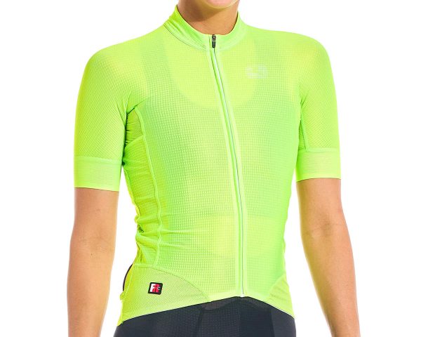 Giordana Women's FR-C Pro Neon Short Sleeve Jersey (Neon Yellow) (S) - GICS22-WSSJ-FRCP-NYEL02