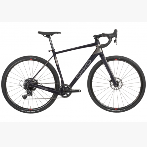Orro Terra C Apex 1 Gravel Bike - 2023 - Matt Black / Anthracite / Medium / 51cm