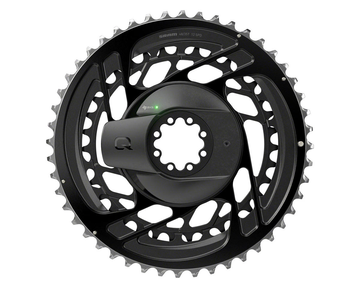 SRAM Force AXS D2 Power Meter Upgrade Chainrings (Black) (48/35T