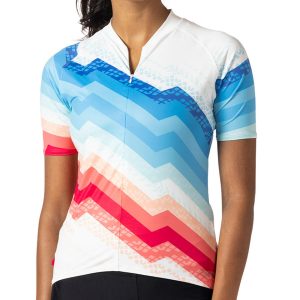 Terry Women's Soleil Short Sleeve Jersey (Climbtime) (M) - 630818A3BV5