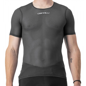 Castelli | Pro Mesh 2.0 Short Sleeve Base Layer Men's | Size Small In Black