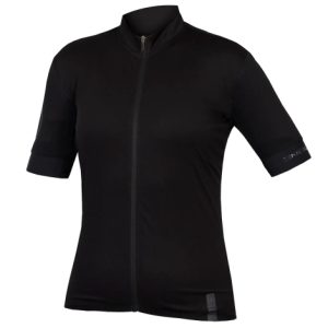 Endura FS260 Women's Short Sleeve Cycling Jersey - Black / XSmall