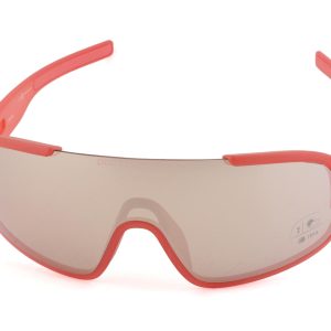 POC Crave Sunglasses (Ammolite Coral Translucent) (Brown Silver Mirror) - CR30101732BSM1