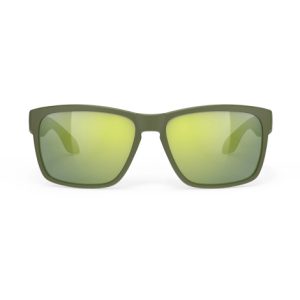 Rudy Project Spinhawk Sunglasses Laser Lens - Olive Green / Laser Green