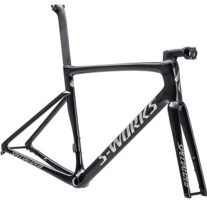 Specialized S-Works Tarmac SL7 Frameset (Gloss Black Pearl Granite/Chrome) (56cm) - 70623-0156