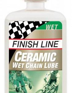 Finish Line Ceramic Wet Bike Chain Lube (120ml), Transparent