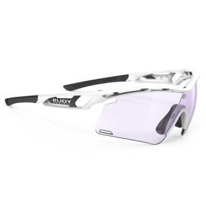 Rudy Project Tralyx+ Sunglasses Photochromic 2 Lens - White Gloss / Purple Lens