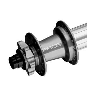 Hope Pro 5 6-Bolt Rear Hub - Quick Release - Silver / Quick Release / Shimano / 6 Bolt / 11 Speed / Steel Freehub / 32H