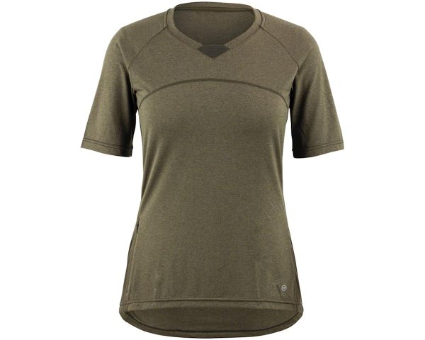 Louis Garneau Women's HTO 3 Short Sleeve Jersey (Forest Night) (S) - 1042008-092-SM