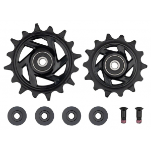 Sram | Rear Derailleur Pulley Kit (Includes 14T Upper And 16T Spider Pulley, 2 Stainless Steel Pulley Screws)