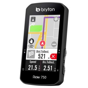Bryton Rider 750E GPS Cycling Computer - Black / GPS