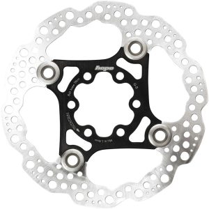 Hope Floating Disc Brake Rotor (Black) (6-Bolt) (140mm) - HBSP3301406FN