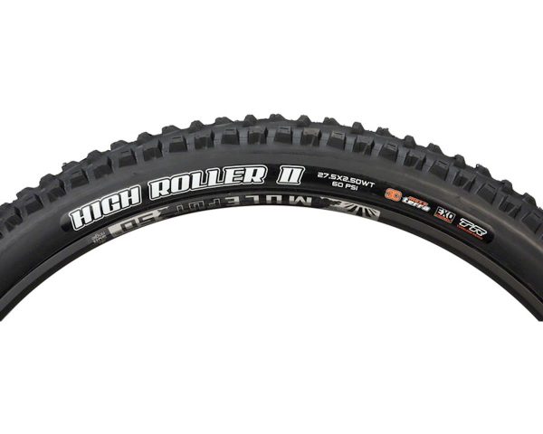 Maxxis High Roller II Tubeless Mountain Tire (Black) (Folding) (27.5" / 584 ISO) (2.... - TB85983000