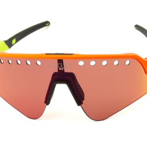 Oakley Sutro Lite Sweep Sunglasses (Matte Orange/Tennis Ball Yellow) (Prizm Road) (... - OO9465-0839