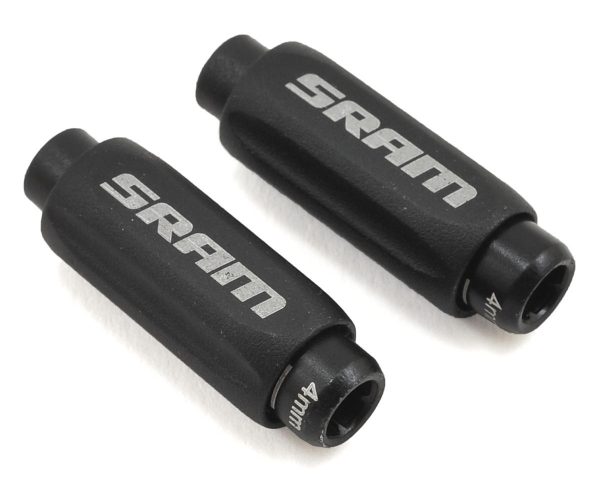 SRAM Compact 4.0mm Inline Shift Cable Barrel Adjusters (Black) (2) - 00.7915.052.030