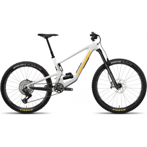 Santa Cruz Bicycles | Bronson 4.1 C Gx Axs Bike Gloss Chalk | White | M