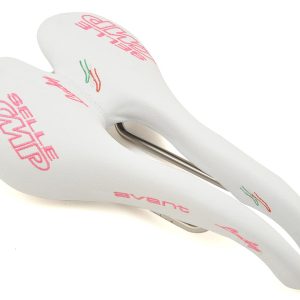 Selle SMP Avant Lady's Saddle (White/Pink) (AISI 304 Rails) (154mm) - ZSTRIKEALBI