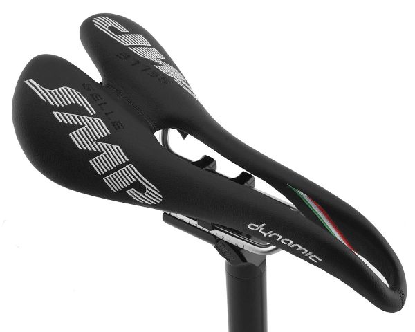 Selle SMP Dynamic Saddle (Black) (AISI 304 Rails) (138mm) - ZSTRIKEDYNB