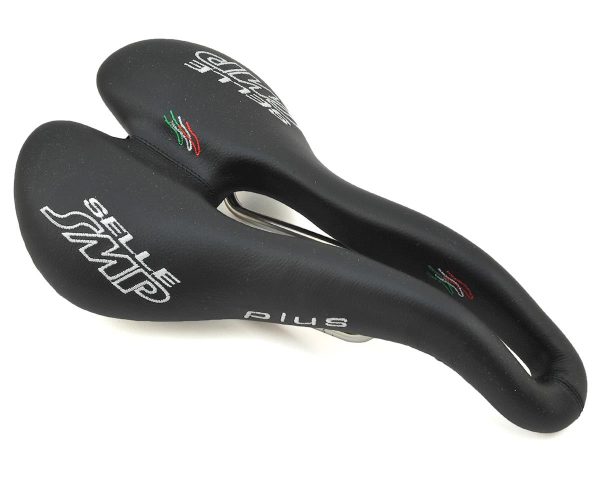 Selle SMP Plus Saddle (Black) (AISI 304 Rails) (159mm) - ZSTRIKEPLUSNE