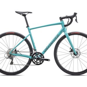 Specialized Allez E5 Disc Road Bike (Gloss Lagoon Blue/Cool Grey/Blaze) (54cm) - 90022-7454