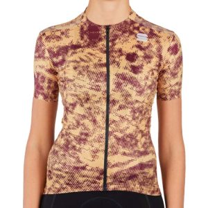 Sportful Escape Supergiara Women's Short Sleeve Cycling Jersey - Gold / Small
