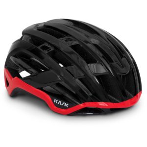 Kask Valegro Road Cycling Helmet - Black / Red / Small / 50cm / 56cm