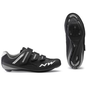 Northwave Core Womens Roads Shoes - Anthracite / Light Grey / EU43