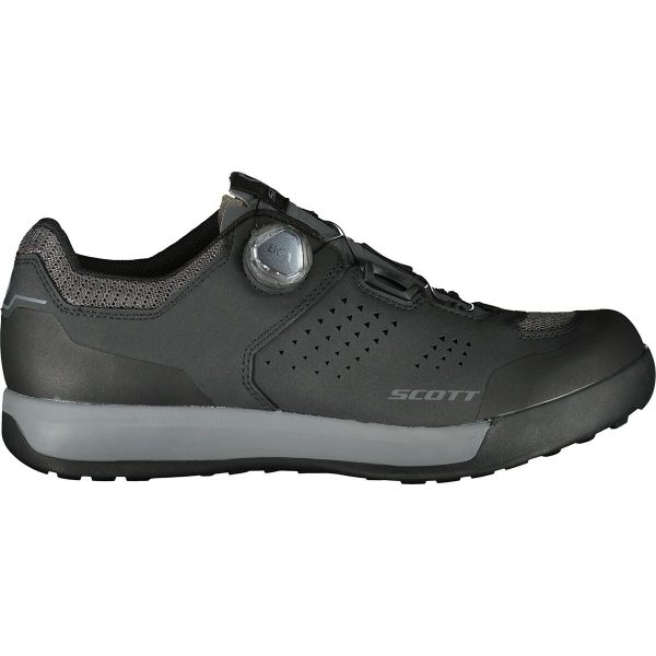 Scott MTB SHR-ALP RS Shoe - Men's Black/Dark Grey, 43.0
