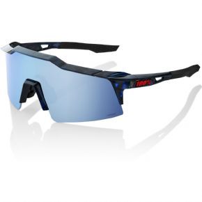 100% Speedcraft Sl Sunglasses Black Holographic/hiper Blue Mirror Lens 2022 Black Holographic/HiPER Blue Multilayer Mirror Lens