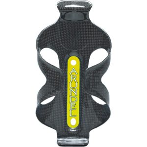 Arundel Dave-O Water Water Bottle Cage Yellow Carbon, One Size