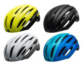 Bell Avenue Road Helmet 2022 Small/Medium 50-57cm - Matte/Gloss Hi-Vis/Black
