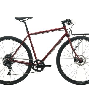 Bombtrack Arise Geared Glossy Dark Cherry Touring Bike - 2022, Medium, Mechanical Shifting