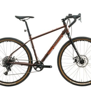 Bombtrack Beyond 2 Glossy Metallic Root Beer Touring Bike - 2022, Small, Mechanical Shifting