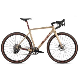Colnago G3-X Rival AXS Carbon Gravel Bike - Gold / Burgundy / 49cm / Sloping