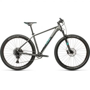 Cube Acid Hardtail Mountain Bike - 2021 - 21 Inch, Grey / Aqua