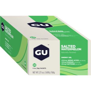 GU Energy Gel - 24 Pack Salted Watermelon, 24 PACK