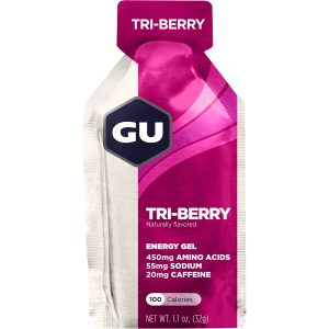 GU Energy Gel - 8-Pack Tri Berry, One Size