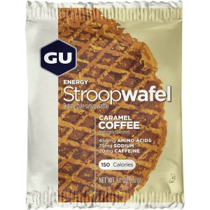 GU Energy Stroopwafel - 16-Pack Caramel Coffee, One Size