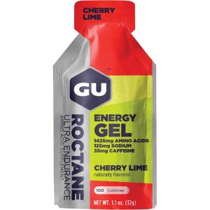 GU Roctane Energy Gel - 24 Pack Cherry Lime, One Size