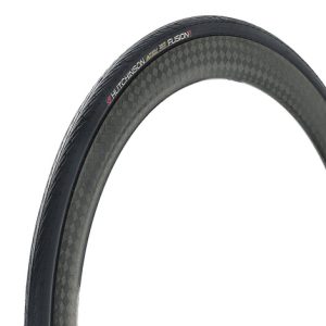 Hutchinson Fusion 5 All Season 11 Storm TLR Folding Road Tyre - 700c - Black / 700c / 25mm / Folding / Clincher