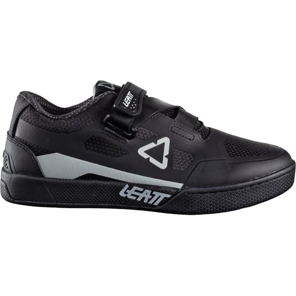 Leatt 5.0 Clip Shoe - Men's Black, 9.0