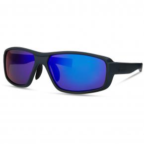 Madison Target Sunglasses Matt Dark Grey/Purple Mirror Lens 2022