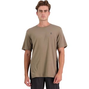 Mons Royale Tarn Merino Shift T-Shirt - Men's Walnut/Black, XL