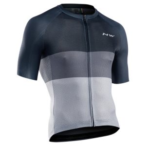 Northwave Blade Air Short Sleeve Cycling Jersey - Black / Grey / 2XLarge
